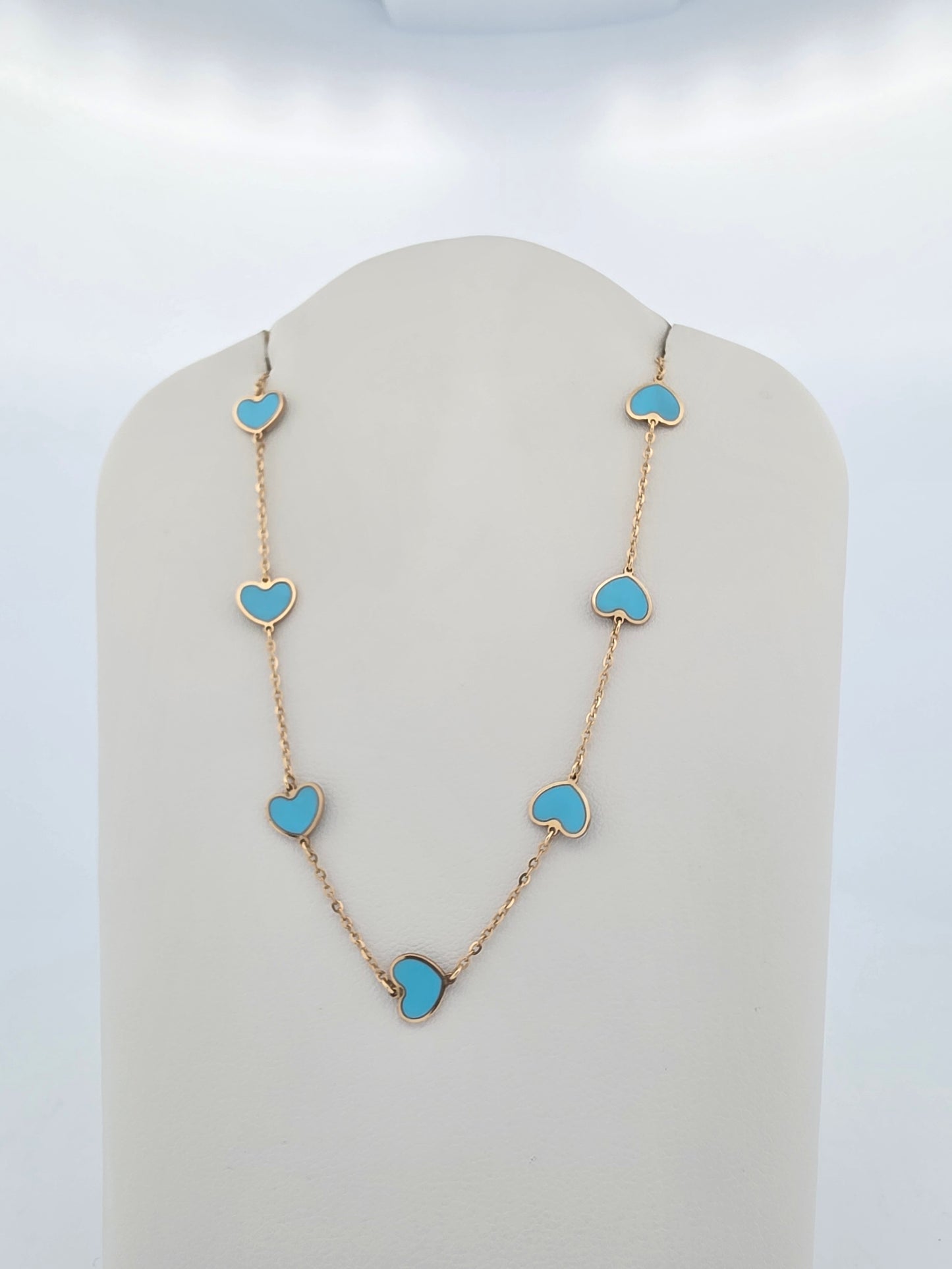 Turquoise Heart necklace TU000001131GA