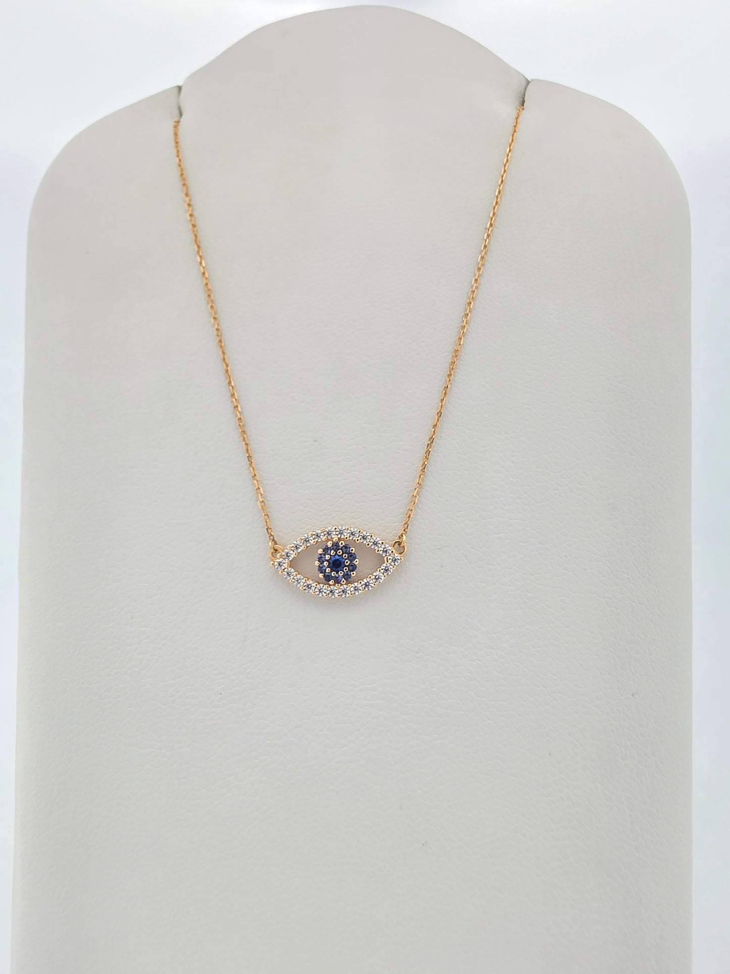 Open Evil Eye Necklace OP000001017AL