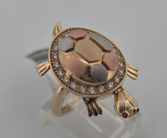 ANILLO 14K JICOTEA
