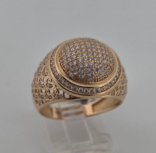 ANILLO ESTILO ROSETA CZ PAVE AN00000237HO