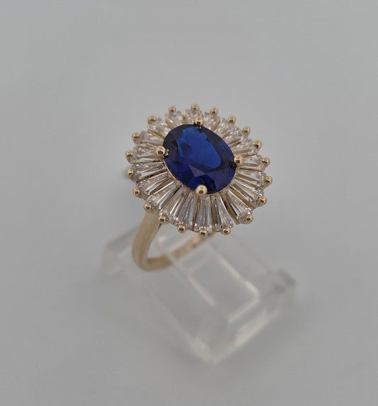 ANILLO 14K Size #7- DIANA