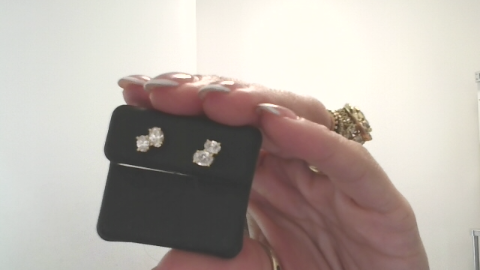 14KT Two Oval Diamond Lab 0.8CT