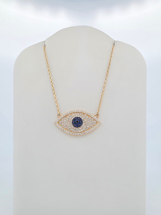 CADENA 14K OJO DE SANTA LUCIA