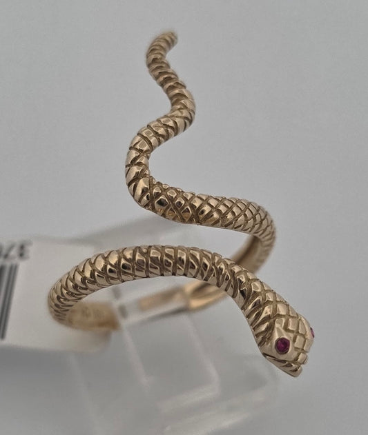 ANILLO 10K Size #6 SERPIENTE LISA