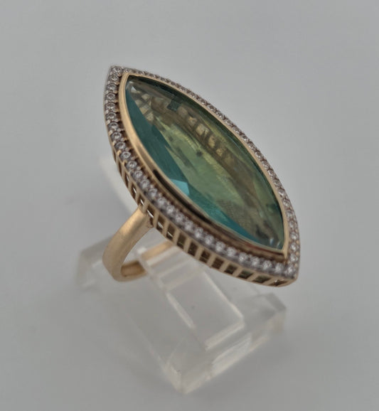ANILLO ALMENDRA AZUL CLARO AN00000279MU